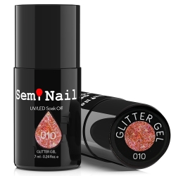 Glitter gel Seminail 010 7 ml.