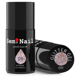Glitter gel Seminail 011 7 ml.