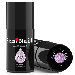 Glitter gel Seminail 013 7 ml.