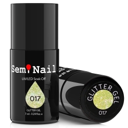 Glitter gel Seminail 017 7 ml.
