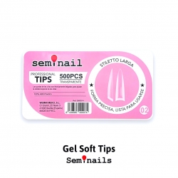 Tips "Gel soft" stiletto...