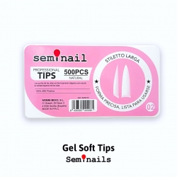 Tips "Gel soft" stiletto...